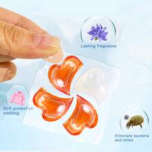 1 Set Four-Chamber Laundry Perfume Beads, Long-Lasting Laundry Ball, Concentrated Multifunctional Laundry Beads - Multicolor - View 9