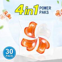 1 Set Four-Chamber Laundry Perfume Beads, Long-Lasting Laundry Ball, Concentrated Multifunctional Laundry Beads - Multicolor - View 1