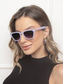 女性時尚眼鏡,休閒款式,日常使用的完美禮物送給朋友 - 紫羅蘭色 - 查看 3