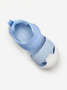 Balabala Baby Walking Shoes, Kids' Sandals, Boys' Shoes, Girls' Lightweight Breathable Shoes, 2024 Summer, Hook And Loop - Blue - View 6