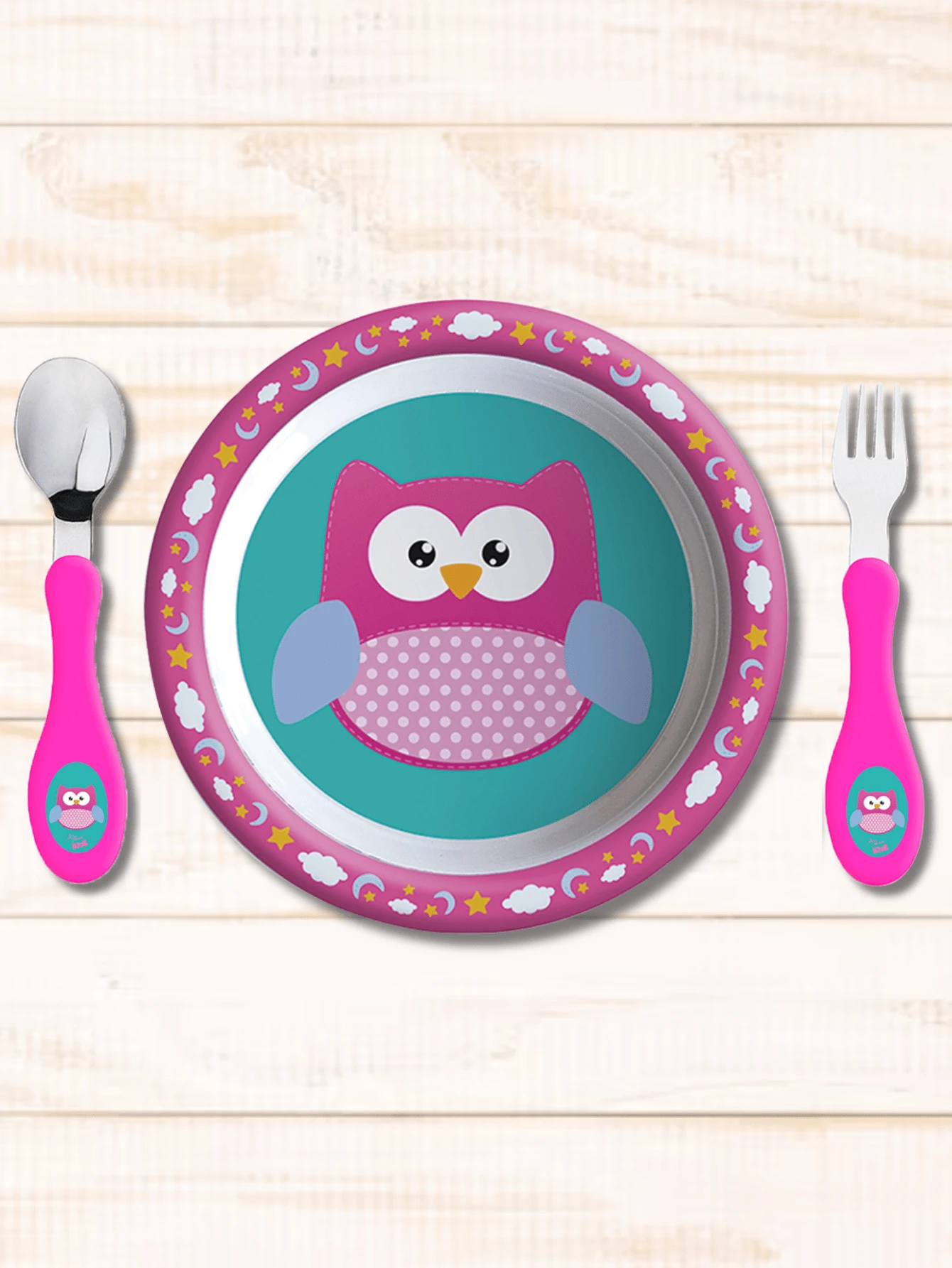 Baby Feeding Tools - 玫紅色 - 查看 1