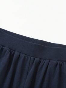 Balabala Kids' Pants, Boys' And Girls' Casual Joggers, Summer Medium To Big Kids' Breathable Sports Pants - Blue - View 3