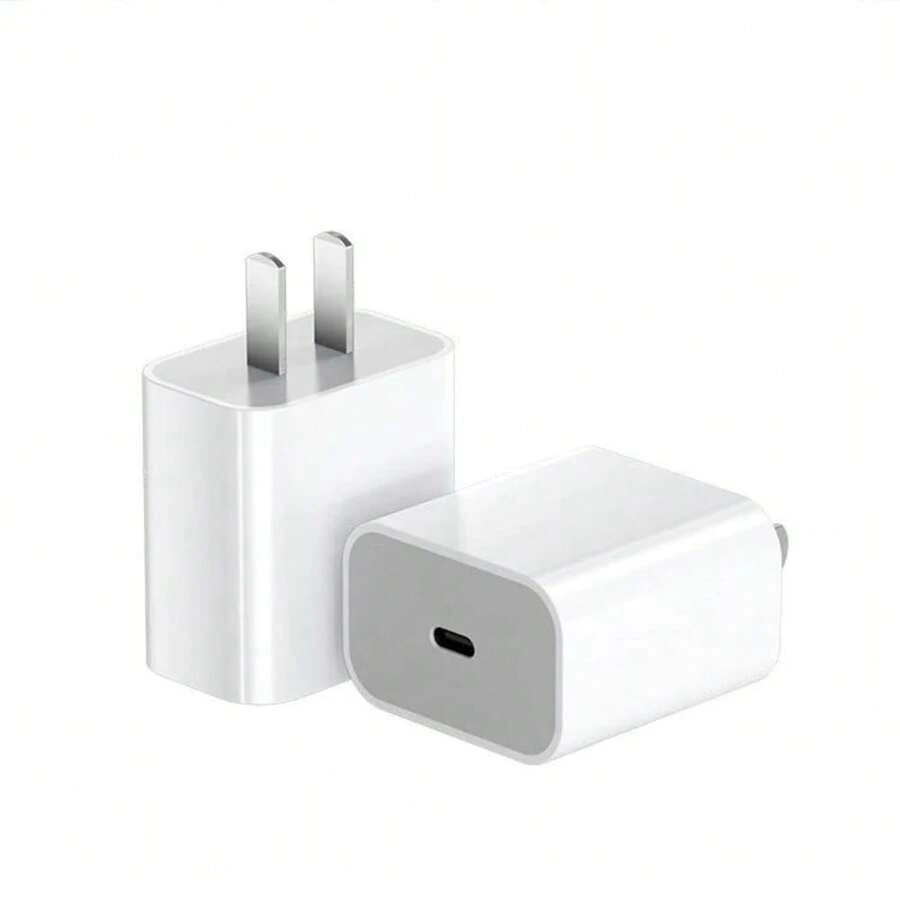 Cargador de Pared 20W con Carga Rápida Entrada Tipo C - Blanco - Ver 1