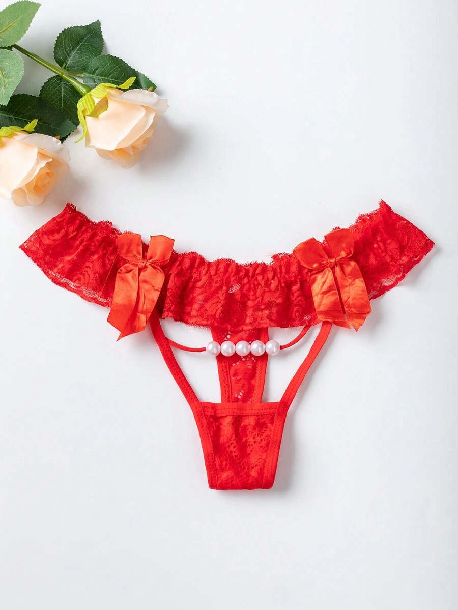 Women Crotchless Panties - 彩色 - 查看 1
