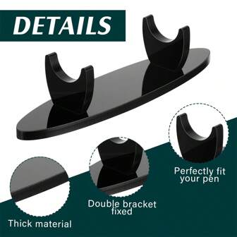 1 szt Akrylowy Długopisy Stojak , Wieczne pióro & Długopis Skorupy , Ołówek Stoisko Dla Codzienne użytkowanie I Przybory szkolne Przechowywanie , Dom Gabinet Przybory Biurowe Organizator