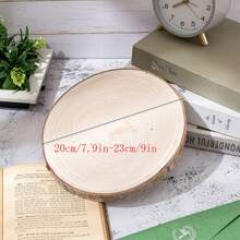 Runde Pappel Holzscheiben für Kindergarten Kunsthandwerk, Tischdekoration und Servieren von Lebensmitteln