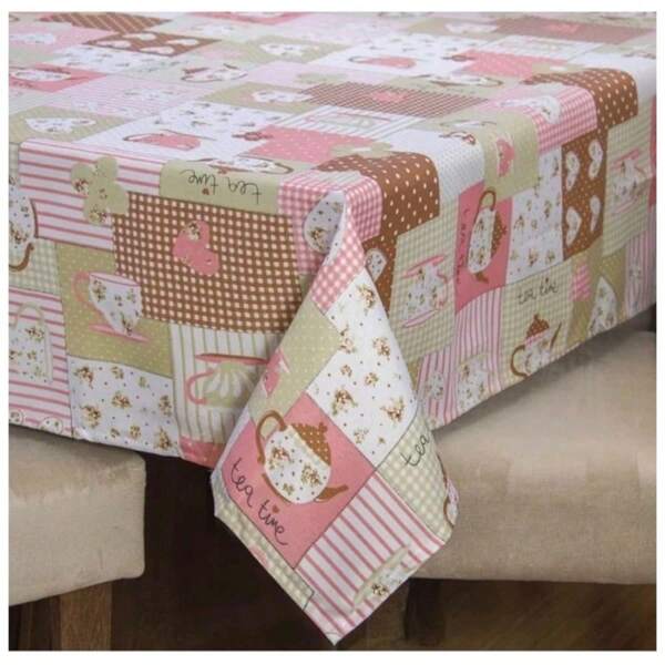 Toalha Para Mesa Cozinha Estampada 1,45x1,45 Decoração