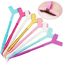 10pcs/Bag 3 In 1 Eyelash Perming Sticks Eyelash Lifting Kit Accessories Y Eyelashes Brush Clean Comb Eye Lash Extension Perm Tools Make Up Tool