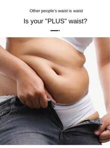 這是一款女士運動腰帶，設計用於跑步時協助排汗、塑造腹部、燃燒脂肪和健身訓練 - 粉色 - 查看 4