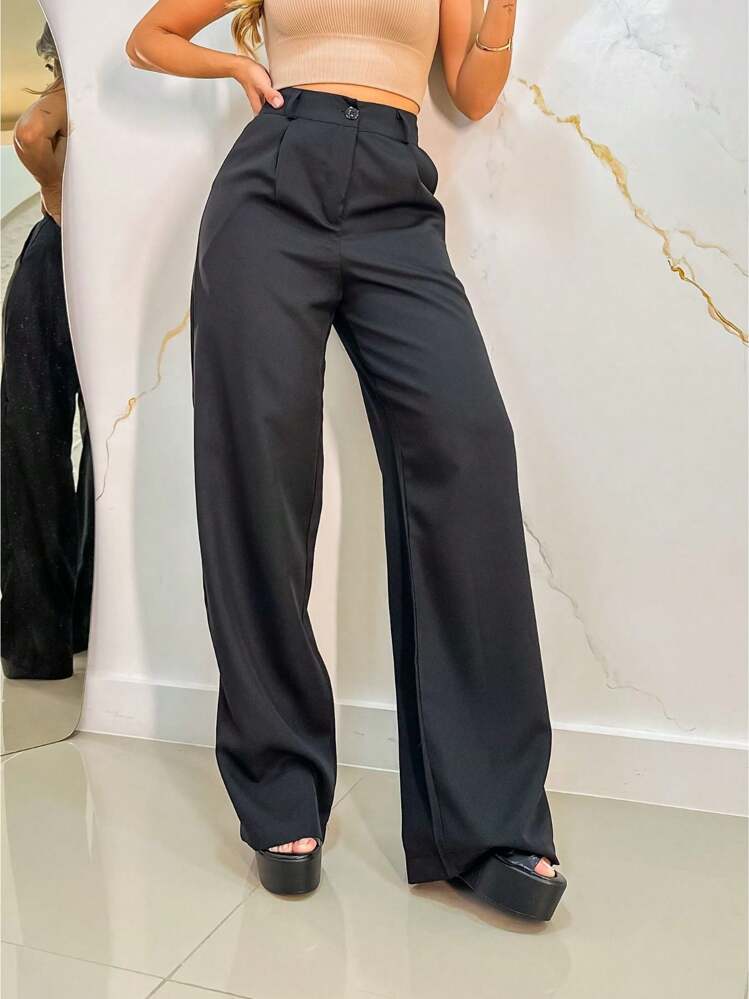 Women Pants - Black - View 1