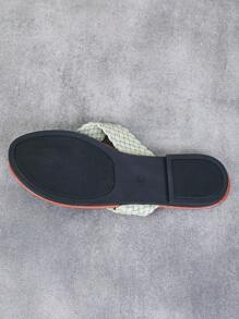 Sandales plates de plage décontractées pour femmes, chaussures plates de loisirs sportifs confortables et antidérapantes
