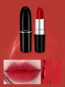MAC 0.1盎司/3克 复古哑光唇膏 707 Ruby Woo - [子彈頭]707經典正紅 - 查看 8