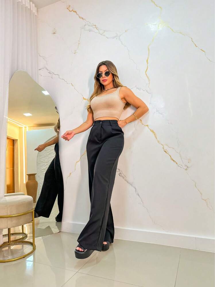 Women Pants - Black - View 4