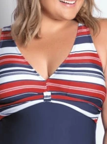 Women One-Pieces - Navy Blue - View 6