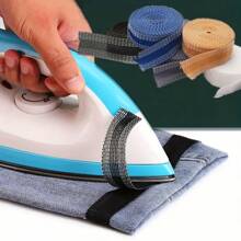 1/5m Self-Adhesive & Damage-Free Shortening Pants Tape For Diy Clothing Sewing Alterations Without Cutting - Multicolor - View 1