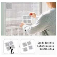 Magnetic For Fly Screen Window Clip,Fly Screen Installation Tool Magnets For Mosquitoe Screen,Insect Protection - Black - View 6