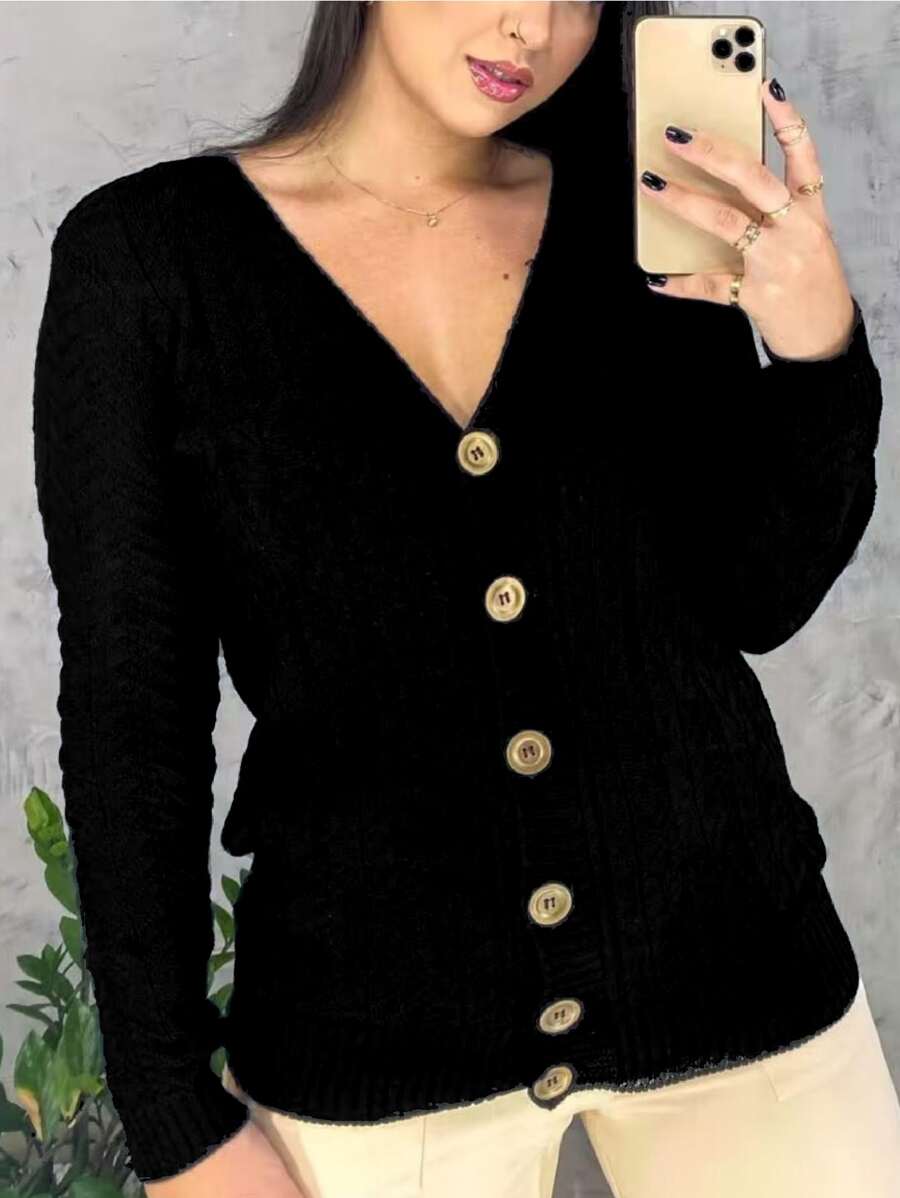 Women Sweaters - màu đen - Xem 1