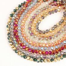 4/6/8mm Tròn Hạt thủy tinh Tương phản Màu sắc Trong suốt Hạt lỏng lẻo Đối với Của phụ nữ Vòng tay Dây chuyền Phụ kiện trang sức - Nhiều màu - Xem 2
