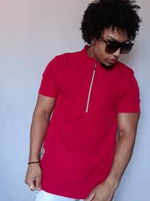 Men Shirts - 紅色 - 查看 1