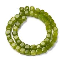 1 Strand 8x8mm Natural Stone Crystal Apatite Tourmaline Aquamarines Morganite Beads For Jewelry Making DIY Bracelet Necklace Accessories