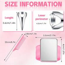 13pcs Hairdressing Kit Set, Includes Cutting Tools, Braiding Accessories, Vintage Punk Hair Styling Tools, Hair Rollers, Heatless Curls, Hair Curler, Hair Products And Accessories For Barber Salon Beauty Back To School, Travel Holiday Essentials, Hair Accessories For Women, Hair Curlers, Curly Hair Products, Curler, Rollers For Hairdressing Equipment, Accessories, Hair Curl, Curly Hair Tools, Hair Roller, Christmas,Curly Hair, Hair Curler, Hair Rollers, Heatless Curl, Heatless Curls, Rollers, Hair Curlers, Curly Hair Products, Hair Curl, Hair Roller, Rollers For Hair, Curly Hair Tools, Heatless Curlers,Hair, Accessories, Hair Products, Hair Tools, Hair Stuff, Hair Care, Curly Hair Brush, Barber, Barber Accessories, Hairdressing Equipment,Heatless Waves,Travel Essentials,Hairstyle,Hairdressing - Gold - View 2