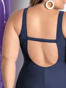 Women One-Pieces - Blue - View 3