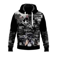 Blusa de Frio Casaco Moletom Moto Grau 244 Favela Quebrada - Multicolorido - Visão 2