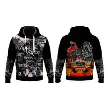 Blusa de Frio Casaco Moletom Moto Grau 244 Favela Quebrada - Multicolorido - Visão 4