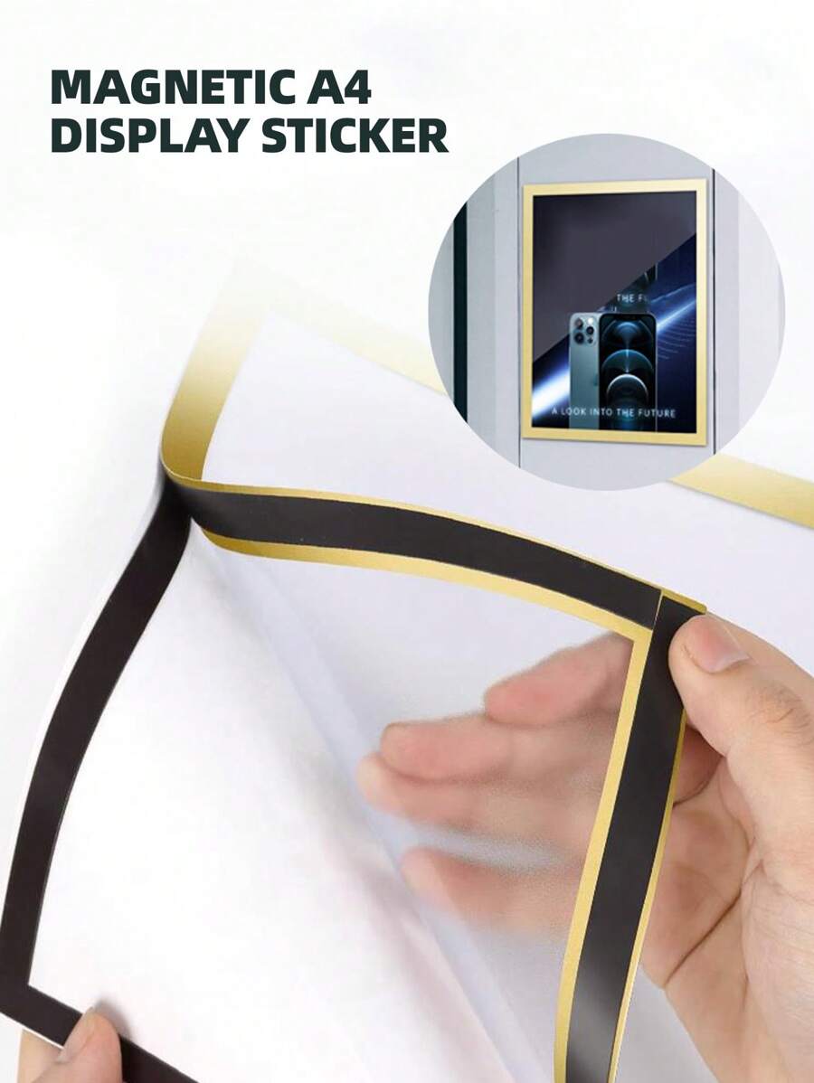 1pc Display Board A4 Photo Frame Instant Poster Wall Hanging File Frame for