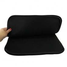 Mochila Capa Case Pasta de Notebook Resistente Neoprene Acolchoado 17p - Preto - Visão 6