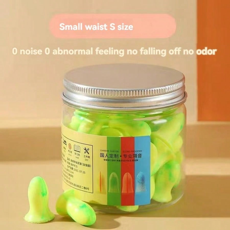 12 Pairs Of Canned Earplugs For Noise Reduction Protection, Sound