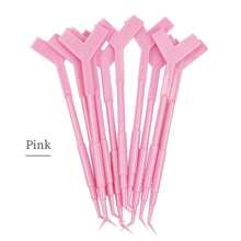 10pcs/Bag 3 In 1 Eyelash Perming Sticks Eyelash Lifting Kit Accessories Y Eyelashes Brush Clean Comb Eye Lash Extension Perm Tools Make Up Tool