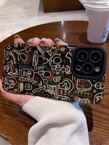 1 Ốp điện thoại hình dán hình hổ thủ công Tương thích với Apple P15PROMAX/78ES2/XSMAX/P14Pro/P13/P11/P12/78P/XS/XR Và Samsung A52A32, Vỏ bảo vệ chống sốc được sơn - Nhiều màu - Xem 2