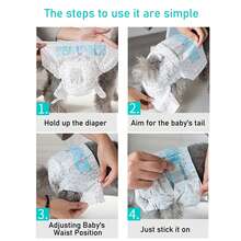 1 件变色宠物尿布、吸水垫、卫生裤，适用于发情期母狗；也适用于公狗 - 藍色 - 查看 10