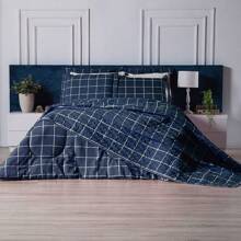 Sheet Sets With Pillowcases - Marine Grid - View 7
