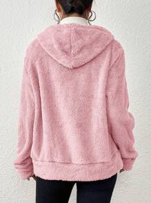 Women Winter Coats - 粉色 - 查看 6
