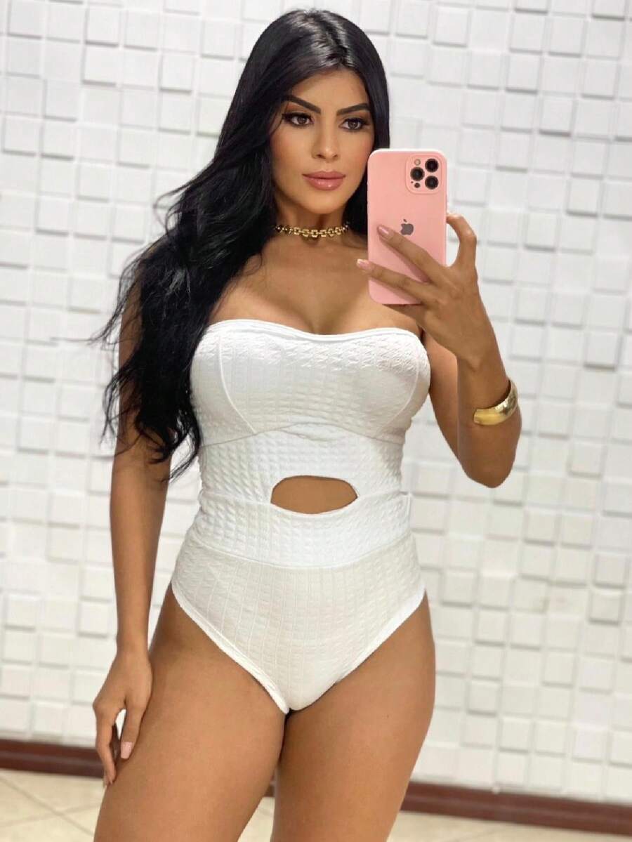 Women Bodysuits - trắng - Xem 1