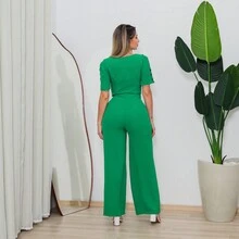 Women Two-Piece Outfits - 綠色 - 查看 6