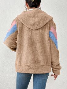 Women Winter Coats - 卡其色 - 查看 6
