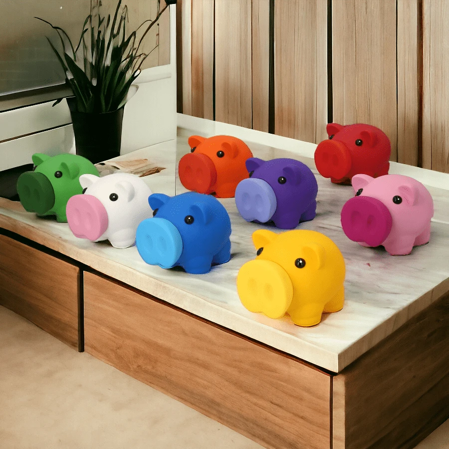 PromoClick Money Boxes - ピンク - チェックする 1
