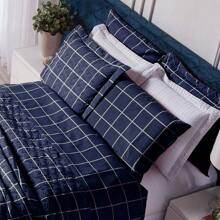 Sheet Sets With Pillowcases - Marine Grid - View 5