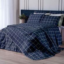 Sheet Sets With Pillowcases - Marine Grid - View 4