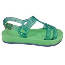 Kids Flat Sandals - 薄荷綠 - 查看 2