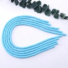 5股/組時尚軟黏土DIY珠子適合女士DIY首飾製作 - 藏蓝色 - 查看 30