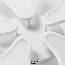 LED Ceiling Light, Creative LED Ceiling Light With Deer Antlers, Modern LED Ceiling Light Fixture For Living Room Kids Room Bedroom Kitchen 6000K Cool White - White - View 4