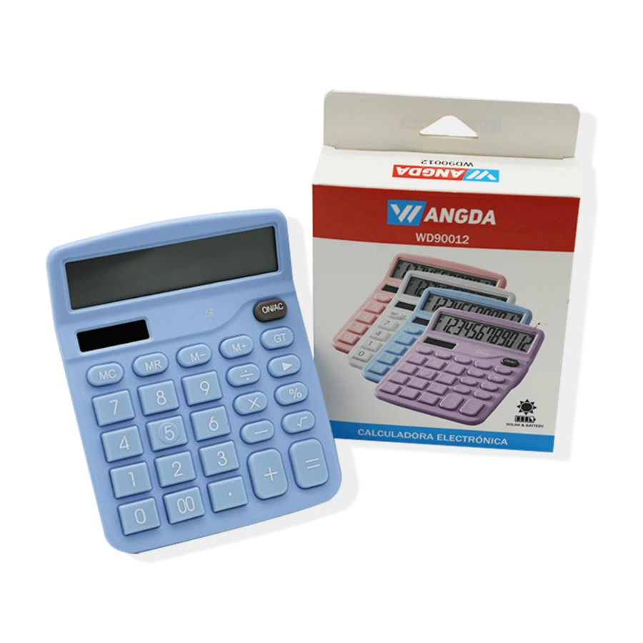 Calculadora Electrónica Solar Grande Mediana - Ideal para Matemáticas y Operaciones Básicas - Perfecta para Estudiantes y Trabajadores de Oficina - Papelería de Aprendizaje con Diseño Kawaii - Compacta y Portátil, Ideal para Llevar en el Bolsillo - Esta Calculadora Solar de Tamaño Mediano Ofrece una Pantalla Grande y Clara para Realizar Cálculos Rápidos y Precisos, Haciendo que Sea Ideal Tanto para el Aula como para el Entorno Profesional - Equipado con Tecnología Solar, Elimina la Necesidad de Baterías y Garantiza un Funcionamiento Eficiente y Ecológico - Su Diseño Kawaii, Colorido y Divertido Aporta un Toque Alegre y Atractivo a Tu Espacio de Trabajo o Estudio, Haciendo que Cada Cálculo Sea Más Amigable - Compacta y Ligera, Es Perfecta para Llevar en el Bolsillo o en Tu Bolsa de Papelería, Combinando Estilo y Funcionalidad para Todos Tus Cálculos Diarios en Escuela, Oficina o Hogar