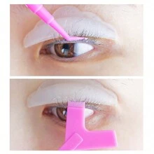 10pcs/Bag 3 In 1 Eyelash Perming Sticks Eyelash Lifting Kit Accessories Y Eyelashes Brush Clean Comb Eye Lash Extension Perm Tools Make Up Tool