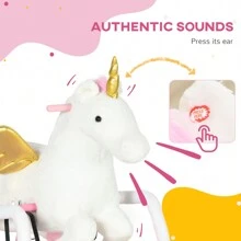 Balancín de Caballos & Animales - Rosa - Ver 5