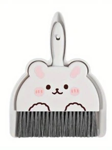 1 set Mini escoba y recogedor, juego de herramientas de limpieza de escritorio para el hogar, limpieza de mascotas - Multicolor - Ver 3