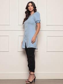 Lab Coats - Màu xanh nhạt - Xem 3